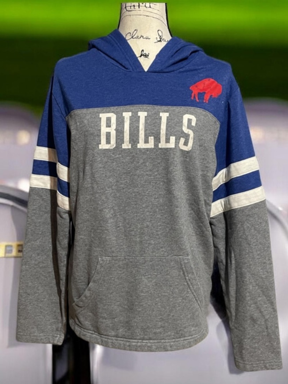 NFL Bills Men’s Pullover Hoodie- Go Bills!